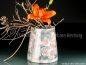 Mobile Preview: Vase konisch handbemalt