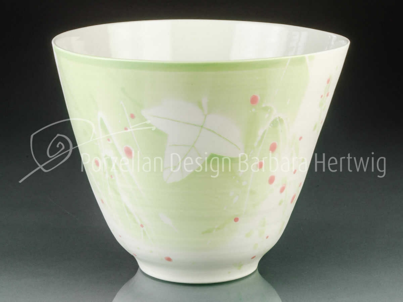 Schale aus der Kollektion Efeu, maigrün